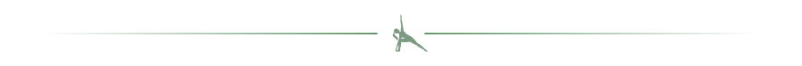 Trennlinie mit Yoga Frau
